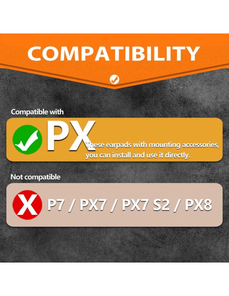 Almohadillas de Reemplazo TRANSTEK para Auriculares Bowers & Wilkins PX