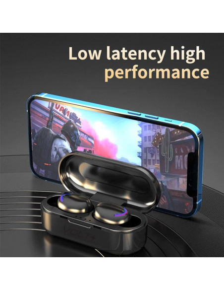 Auriculares Inalámbricos Bluetooth V5.3 Volt Plus F9 Mini IPX7
