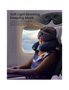 Máscara de Sueño Bluetooth RENPHO R-GS002-VT 3D Ultra Suave 2