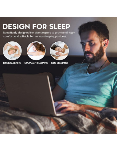 Auriculares Inalámbricos Hearprotek SE05 para Dormir 67.6g