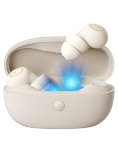 Auriculares para dormir Wedoking con luz UV, Bluetooth, Marfil