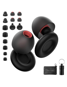Tapones para oídos FUNSOUND reutilizables - 7 pares, NRR 24-27 dB