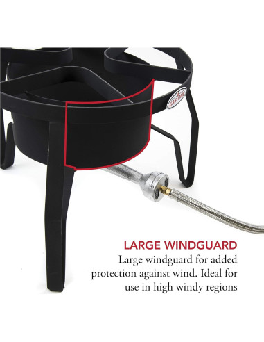 Quemador de Propano Gas One B-5300 Alta Presión 65,000 BTU