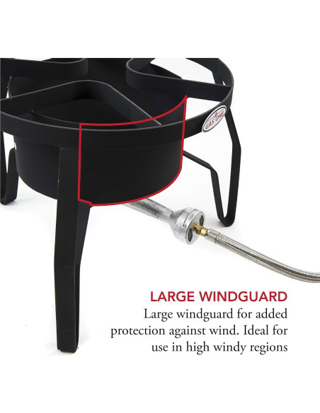 Quemador de Propano Gas One B-5300 Alta Presión 65,000 BTU