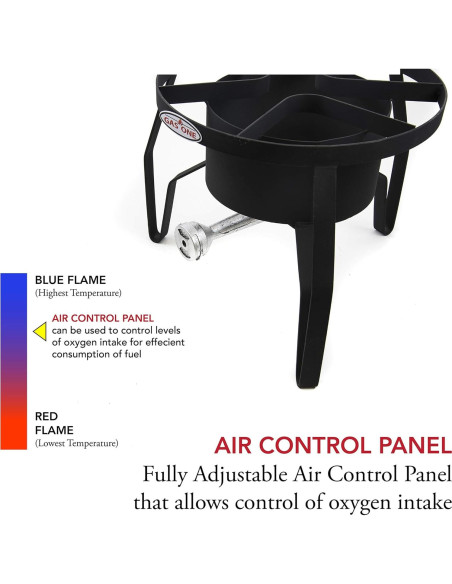 Quemador de Propano Gas One B-5300 Alta Presión 65,000 BTU