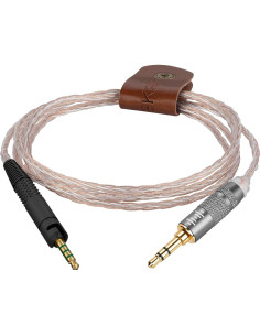 Cable de Reemplazo Geekria 1.2m para Auriculares Sennheiser 2