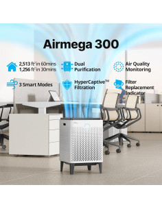 Purificador de Aire Coway Airmega 300 Blanco 117 m HEPA 2