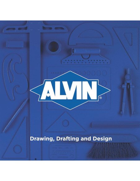 Plantilla de Guía Circular ALVIN TD1200 - 39 Círculos Verde