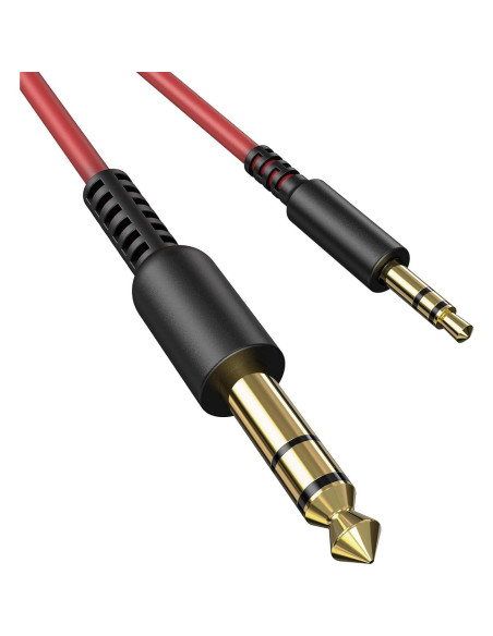 Cable Adaptador Estéreo OneOdio 6.35mm a 3.5mm 2m-3m