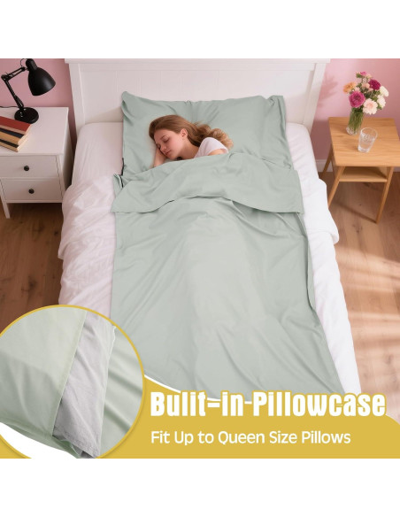 2 Forros de Saco de Dormir SmoothNovelty Microfibra 120x210cm