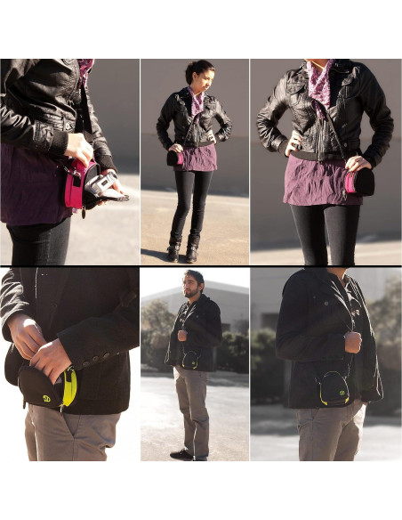 Funda Protectora Compacta VanGoddy para Cámara Akaso y Brave