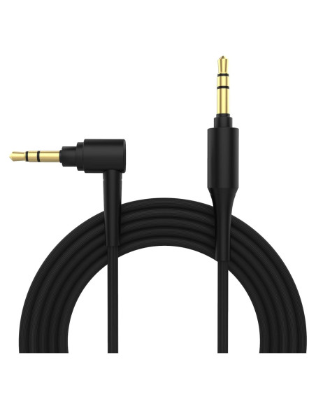 Cable de Auriculares de Reemplazo Lusgawer 150cm Negro
