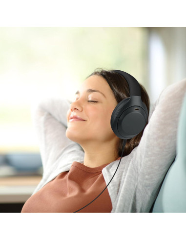 Cable de Auriculares de Reemplazo Lusgawer 150cm Negro