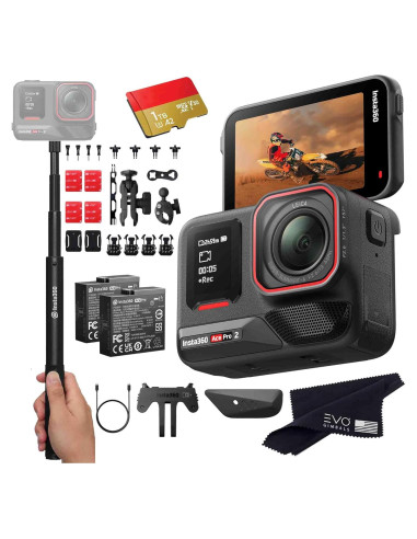 Cámara de Acción Insta360 Ace Pro 2 8K Impermeable 1TB