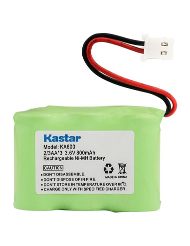 Batería Kastar 1-Pack Ni-MH 800mAh para Radios Kaito KA500/KA550/KA600