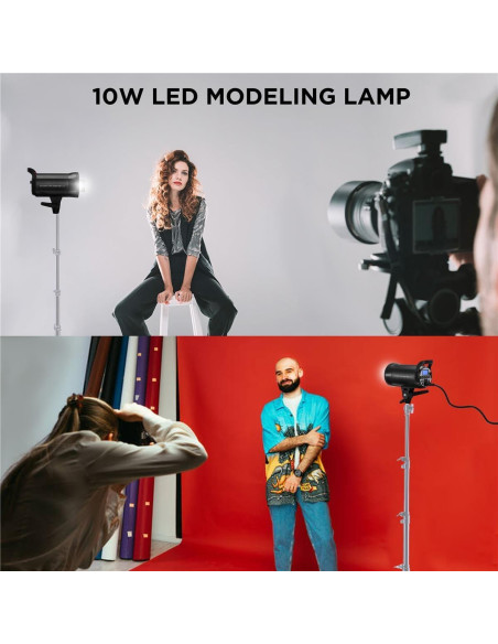 Flashpoint Studio 300 II-V 300Ws R2 Monolight con LED 10W