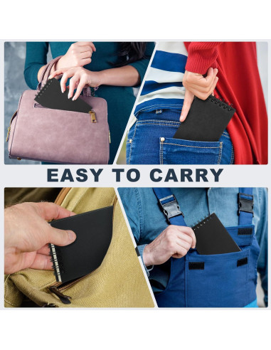 Cuadernos Espiral Tenceur 2 Pcs 120 Páginas Rayadas Negro