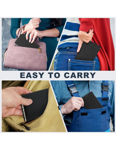 Cuadernos Espiral Tenceur 2 Pcs 120 Páginas Rayadas Negro