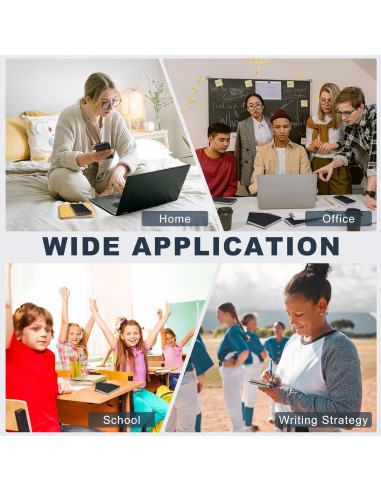 Cuadernos Espiral Tenceur 2 Pcs 120 Páginas Rayadas Negro