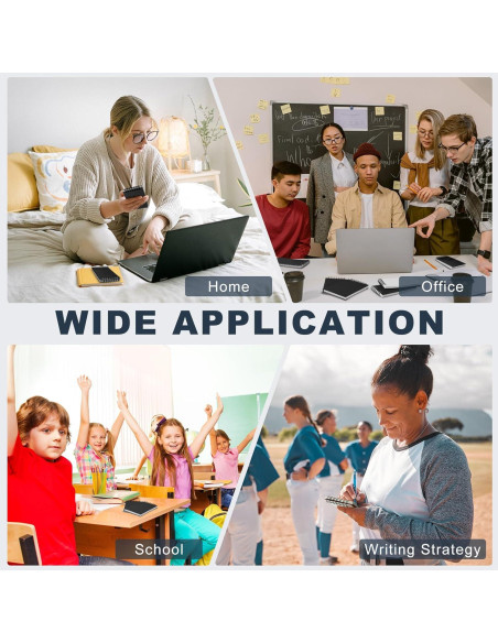 Cuadernos Espiral Tenceur 2 Pcs 120 Páginas Rayadas Negro