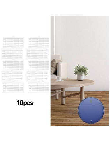 10 Filtros de Vacío Cloudpower para Robot Aspiradora MANVINS G20