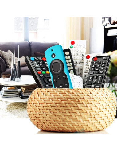 Funda de Control Remoto Firestick 1ra Gen Packzprint Brillo Azul