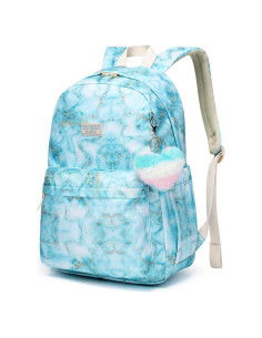 Mochila Escolar Caran-Y Verde Ergonómica 47x32x15 cm