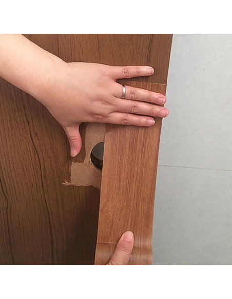 Cinta de Reparación de Madera UUYYEO 5.08 cm x 4.57 m Marrón