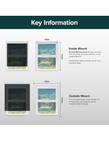 Persiana enrollable sin cordones CHICOLOGY 53x183 cm blanca