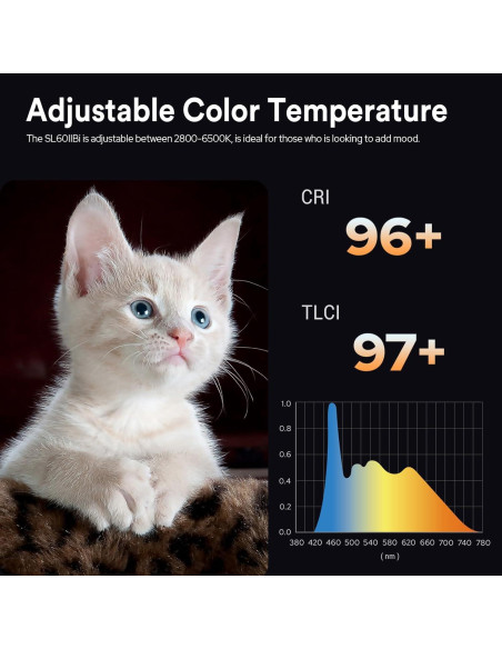 Luz de Video LED Godox SL60IIBi Bi-Color 75W 2800K-6500K