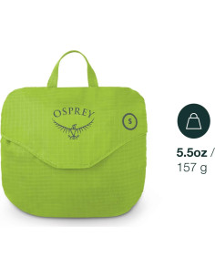 Cubierta de Lluvia Osprey HiVis Commuter Negra Unisex 2