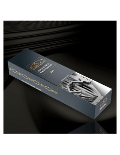 Percheros Plegables Neu Ventures 4 Unidades Gris Metalizado