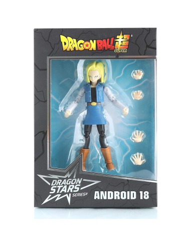 Figura de Acción Dragon Ball Super Android 18 17.1 cm Bandai