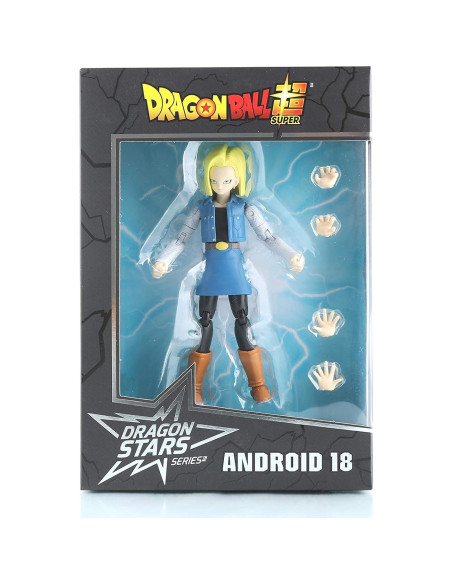 Figura de Acción Dragon Ball Super Android 18 17.1 cm Bandai