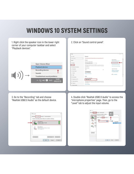 Micrófono de Solapa USB A NEEWER LM1 Omnidireccional 2m