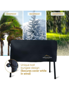 Funda Impermeable Highlander para Estufa Camp Chef 2 Quemadores 2