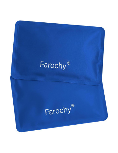 Paquetes de Hielo Reutilizables Farochy 2PCS 17x11cm