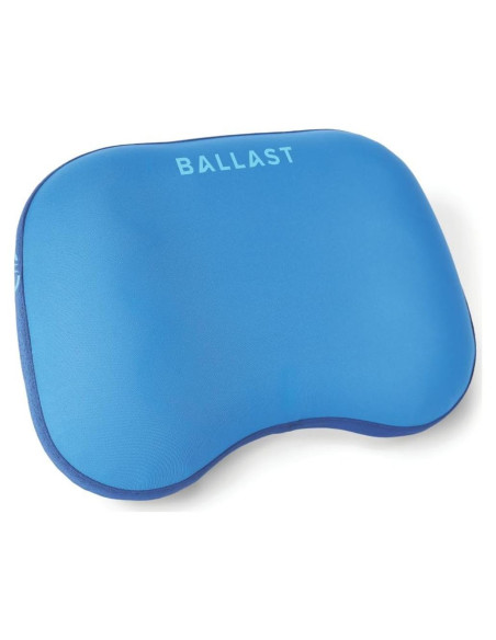 Almohada de Playa Ballast Azul Océano - Inflable y Resistente