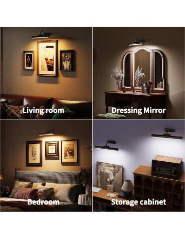 Luz de Imagen Inalámbrica LED con Control Remoto 5000mAh