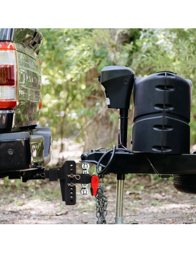 Enganche de Remolque Ajustable LoJok Doble Bola 10,000 lbs