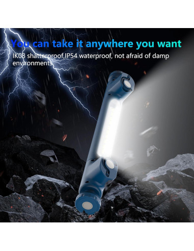 Luz de Trabajo Inalámbrica ORHOMELIFE 6000mAh 2500 Lumens