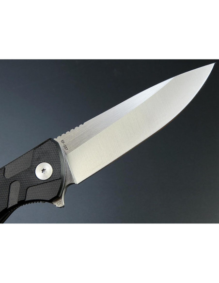 Cuchillo Plegable Eafengrow EF237 Hoja Acero D2 Mango G10