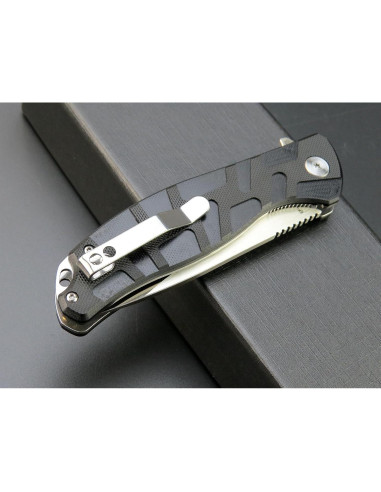 Cuchillo Plegable Eafengrow EF237 Hoja Acero D2 Mango G10