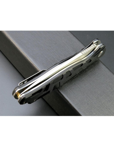 Cuchillo Plegable Eafengrow EF237 Hoja Acero D2 Mango G10