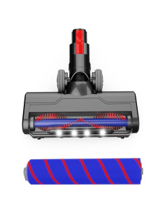 Boquilla Motorizada Dyson V7 V8 con Faros y Rodillos Suaves