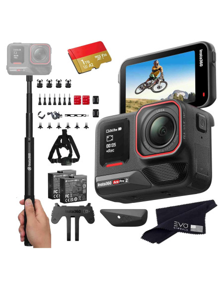 Cámara de Acción Insta360 Ace Pro 2 8K Impermeable 1TB