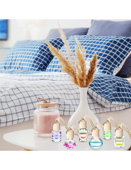 20 Botellas Difusoras de Aceite Esencial Inbagi Vidrio Transparente