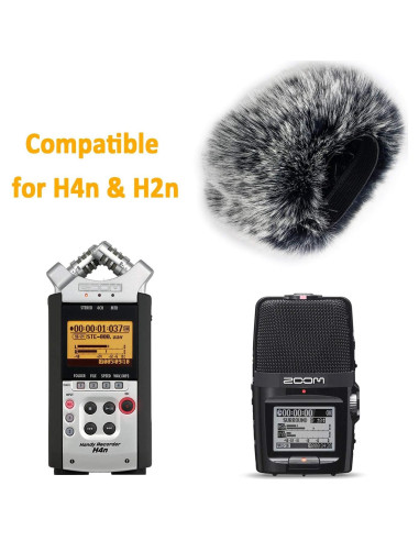 Funda de Viento para Micrófono SUNMON H4N - Antipop Exterior