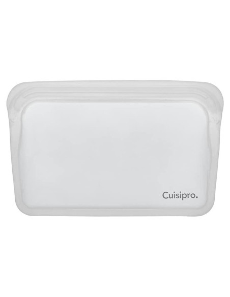 Bolsa Reutilizable de Silicona Cuisipro 400 ml Transparente