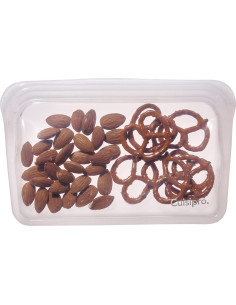 Bolsa Reutilizable de Silicona Cuisipro 400 ml Transparente 2